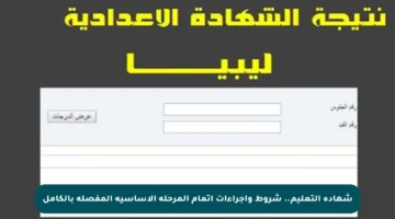 شهادة التعليم.. شروط وإجراءات إتمام المرحلة الأساسية المفصلة بالكامل